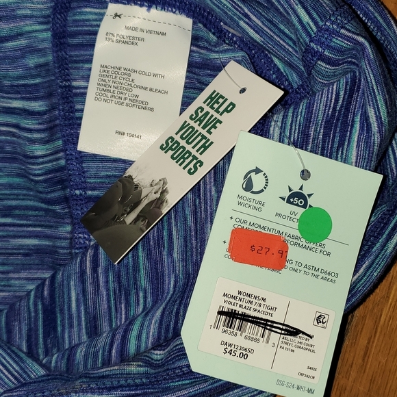 DSG Momentum High Rise 7/8 Tights - Picture 8 of 12